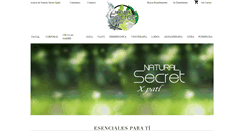 Desktop Screenshot of naturalsecretxpatl.com